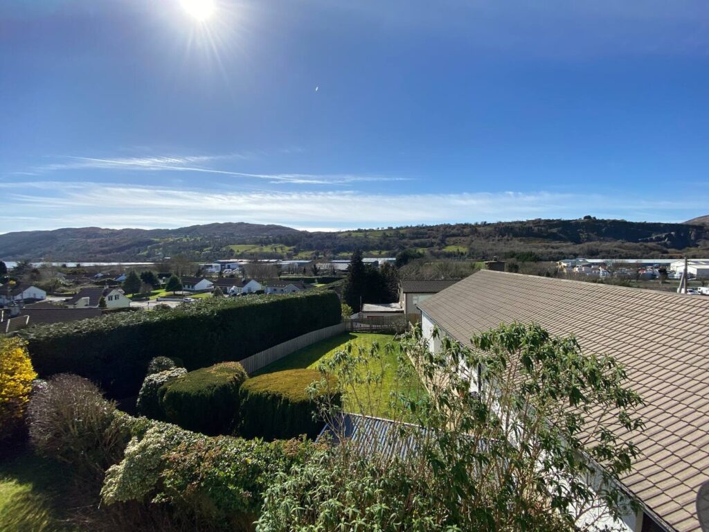 View from bedroom four first floor View from bedroom four first floor
