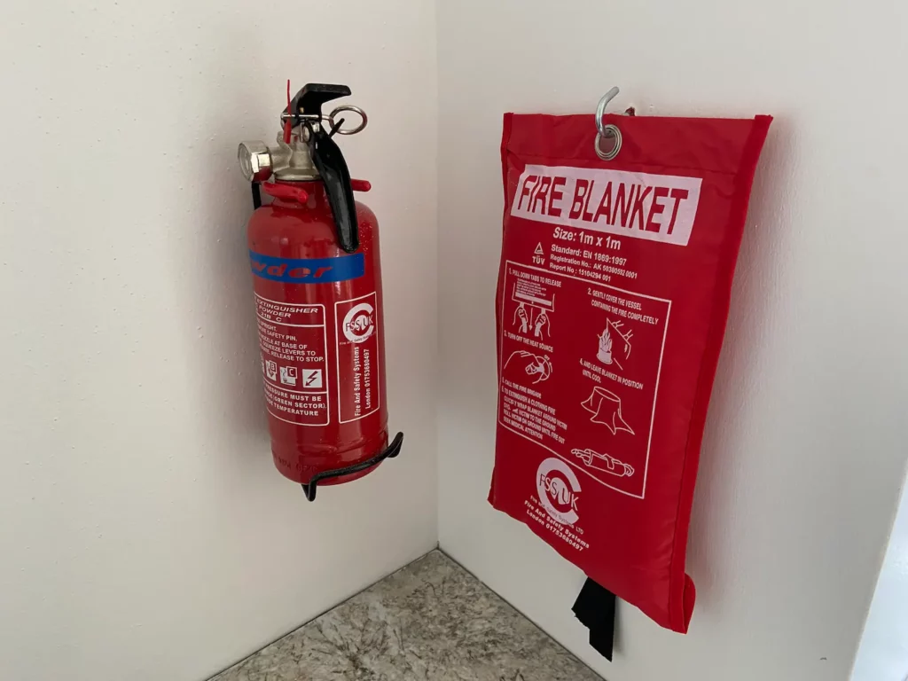 Safety appliances in the kitchen Safety appliances in the kitchen